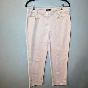 Simply Vera Vera Wang Khaki Cropped Business Trousers